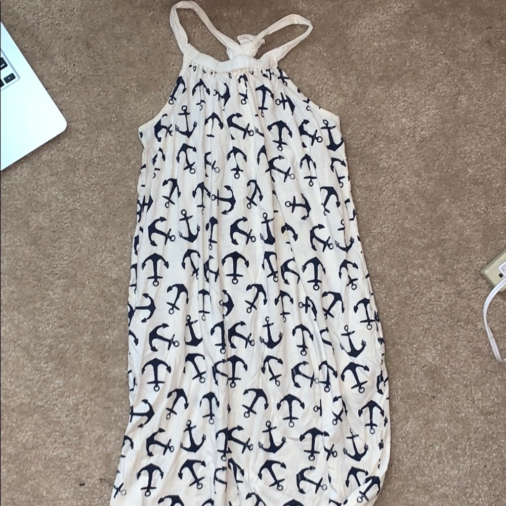 A anchor dress